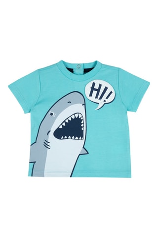 T-shirt Hemelsblauw