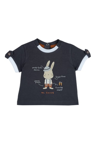 T-shirt Antraciet