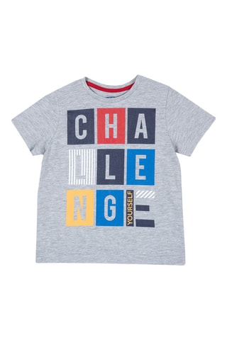 T-shirt Lichtgrijs