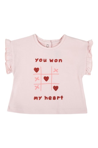 T-shirt Roze