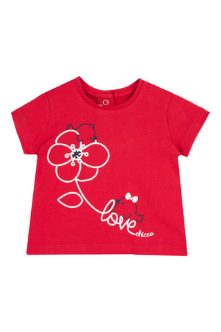 T-shirt Rood