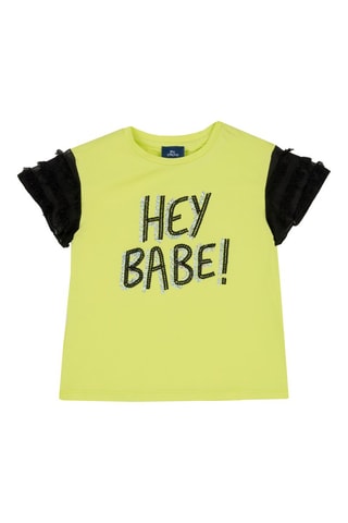 T-shirt - Geel