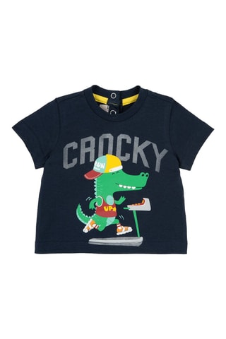 T-shirt Nachtblauw