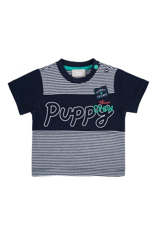 T-shirt Marineblauw