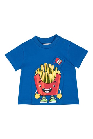 Opvouwbaar T-shirt Koningsblauw