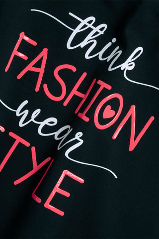 T-shirt - Zwart