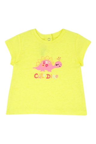 T-shirt - Lichtgeel