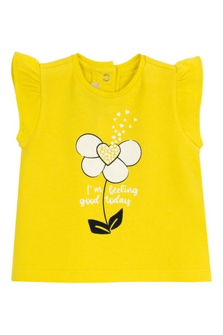 T-shirt - Geel