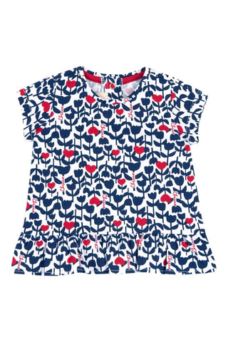 T-shirt - Marineblauw