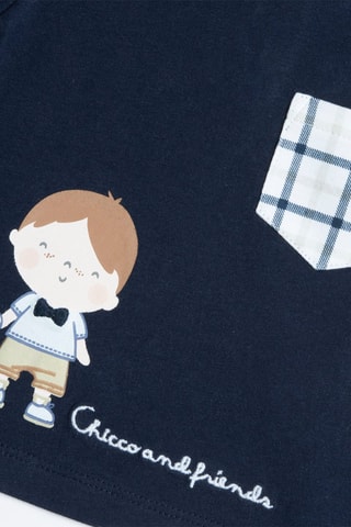 T-shirt - Marineblauw