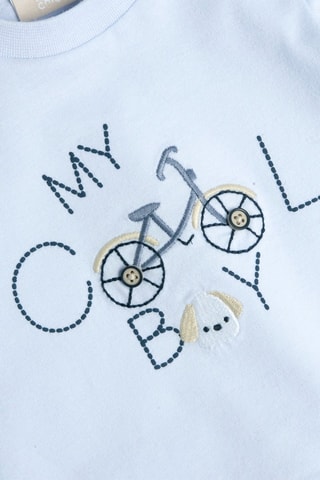 T-shirt - Hemelsblauw