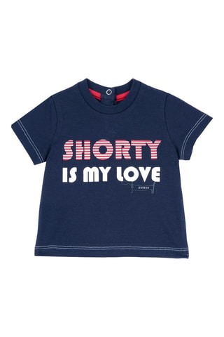 T-shirt - Marineblauw
