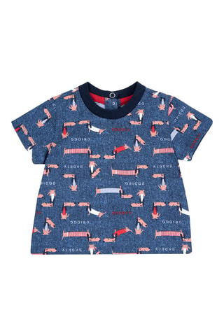 T-shirt - Donkerblauw