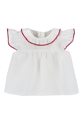 Linnen Blouse- Wit