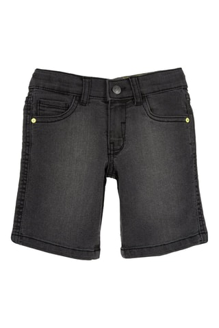 Spijkershort. Donkergrijs