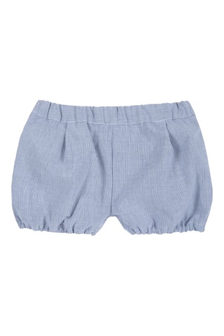 Short Blanc et bleu clair