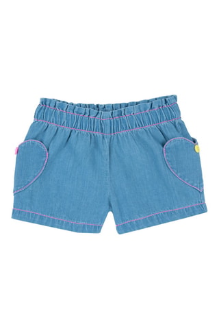 Short Kobaltblauw