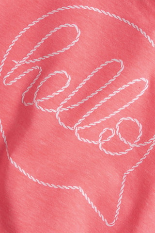 T-shirt en Short - Roze en Wit