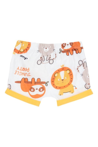 T-shirt en Short - Oranje en Geel