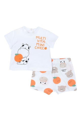 T-shirt en Short - Wit