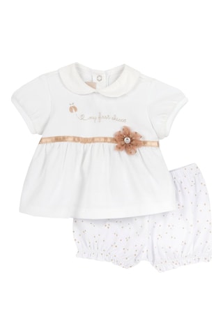 T-shirt en Short - Wit