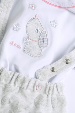T-shirt en Short - Lichtgrijs