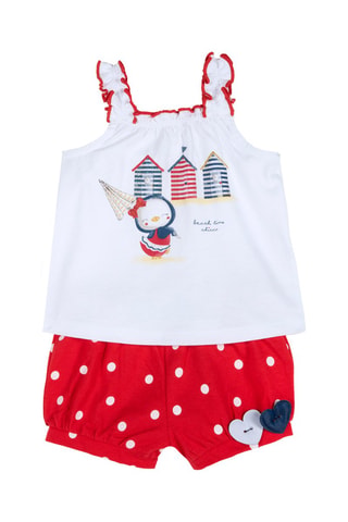 Hemd en Short - Rood