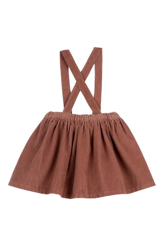 Velours Rok - Bruin