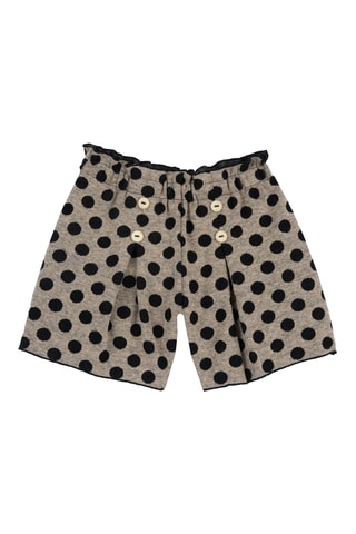 Short - beige en zwart