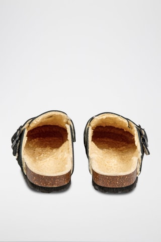 Sabot in pelle - Nero