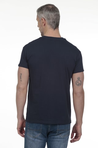 2 T-shirts regular - Marineblauw
