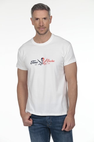 2 T-shirts regular - Marineblauw