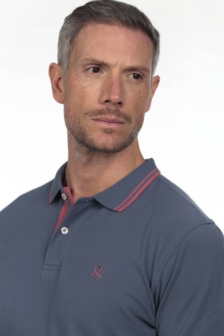 Polo regular - Blu