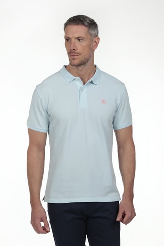 Polo regular - Azzurro