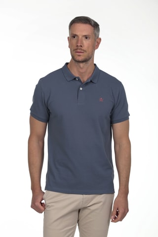 Polo regular - Blu