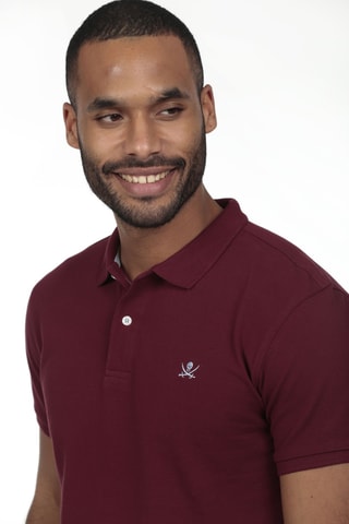 Polo regular - Bordeaux