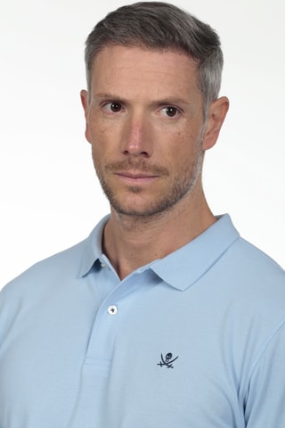 Polo regular - Azzurro