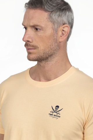 T-shirt regular - Amarelo-claro