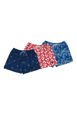 2 shorts de bain regular - Bleu
