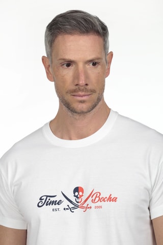 T-shirt regular - Branco