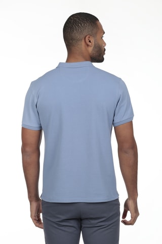 Polo regular - Azzurro