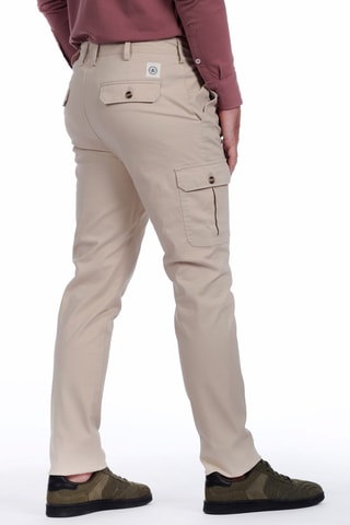 Pantaloni cargo - Beige