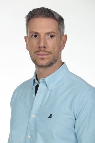 Camicia regular - Turchese