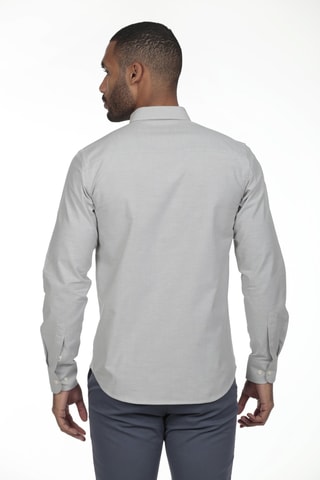 Camicia regular - Grigio