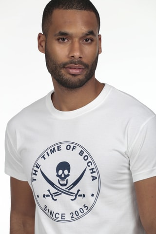 2 T-shirts regular - Marineblauw
