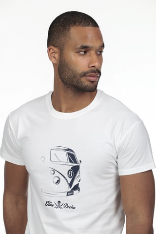T-shirt regular - Branco