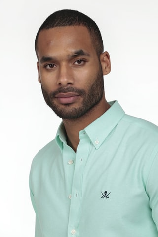 Camicia regular - Verde