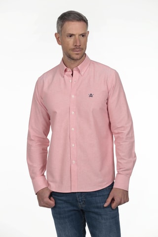 Camicia regular - Corallo