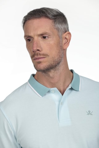 Polo regular - Azzurro