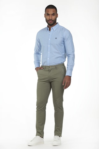 Pantaloni chino - Verde